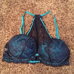 PINK racerback lace bra